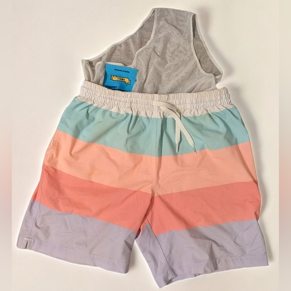 Chubbies Flavor Savors pastel Swim Trunk Men's Small - Picture 3 of 5